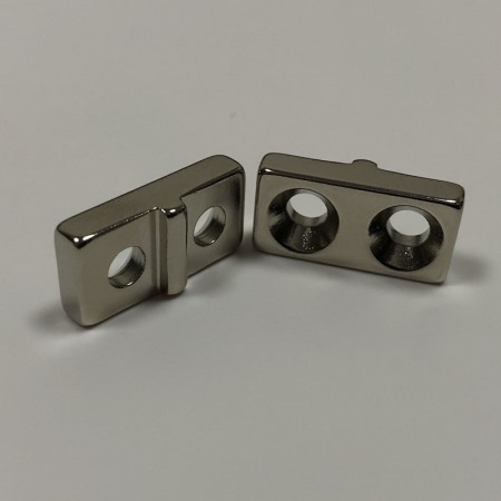 雙沉孔異形磁鐵                                